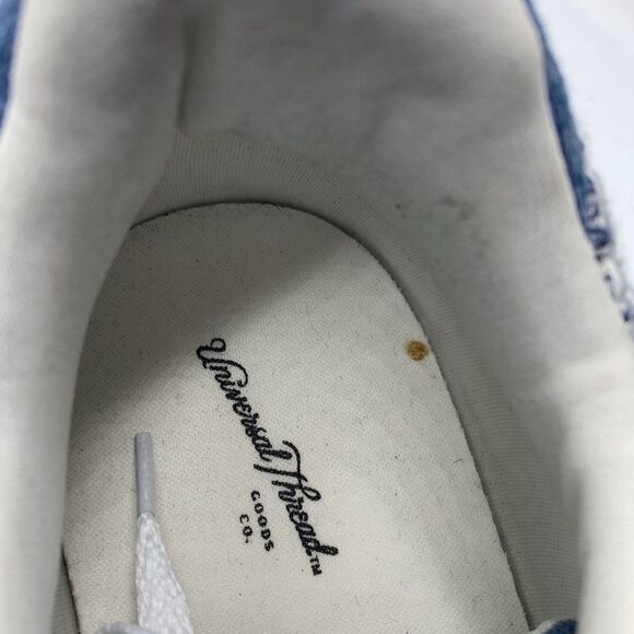 Universal Thread Persephone Sneakers Blue Denim 11 - Picture 5 of 6